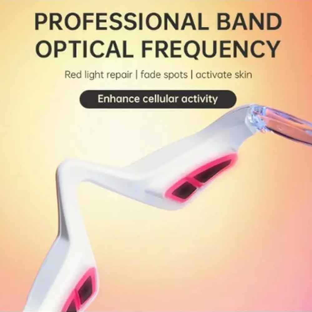 Under Eye Device,Revital Eyes Red Light Glasses,Eyes Bag Remover