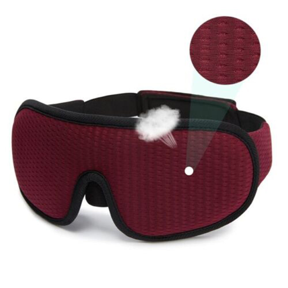 3D Sleeping Eye Mask Block Out Light Soft Padded Travel Sleeping Aid EyeMask
