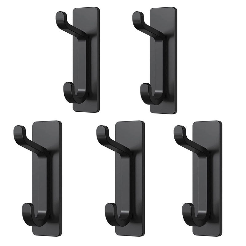 4x Self Adhesive Hooks Sticky Extra Strong Hanging up to 6KG Metal Heavy Duty