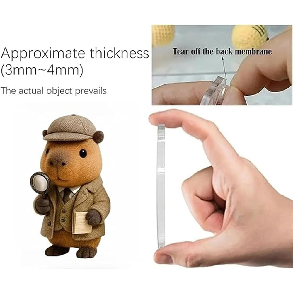 Capybara Countdown to Christmas 2025 - 2D Acrylic Advent Calendar with 24 Ornaments