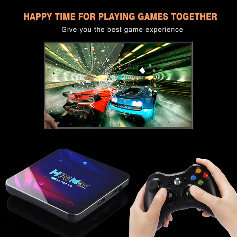 H96 Max V11 Android 11.0 16G/32G/64G ROM WIFI Media Player Smart TV Box