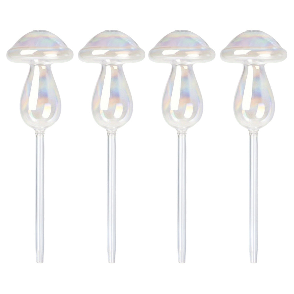 4 Pcs Plant Waterer Self Watering Spikes Plant Watering Globes Flower Spikes