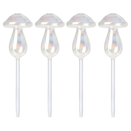 4 Pcs Plant Waterer Self Watering Spikes Plant Watering Globes Flower Spikes