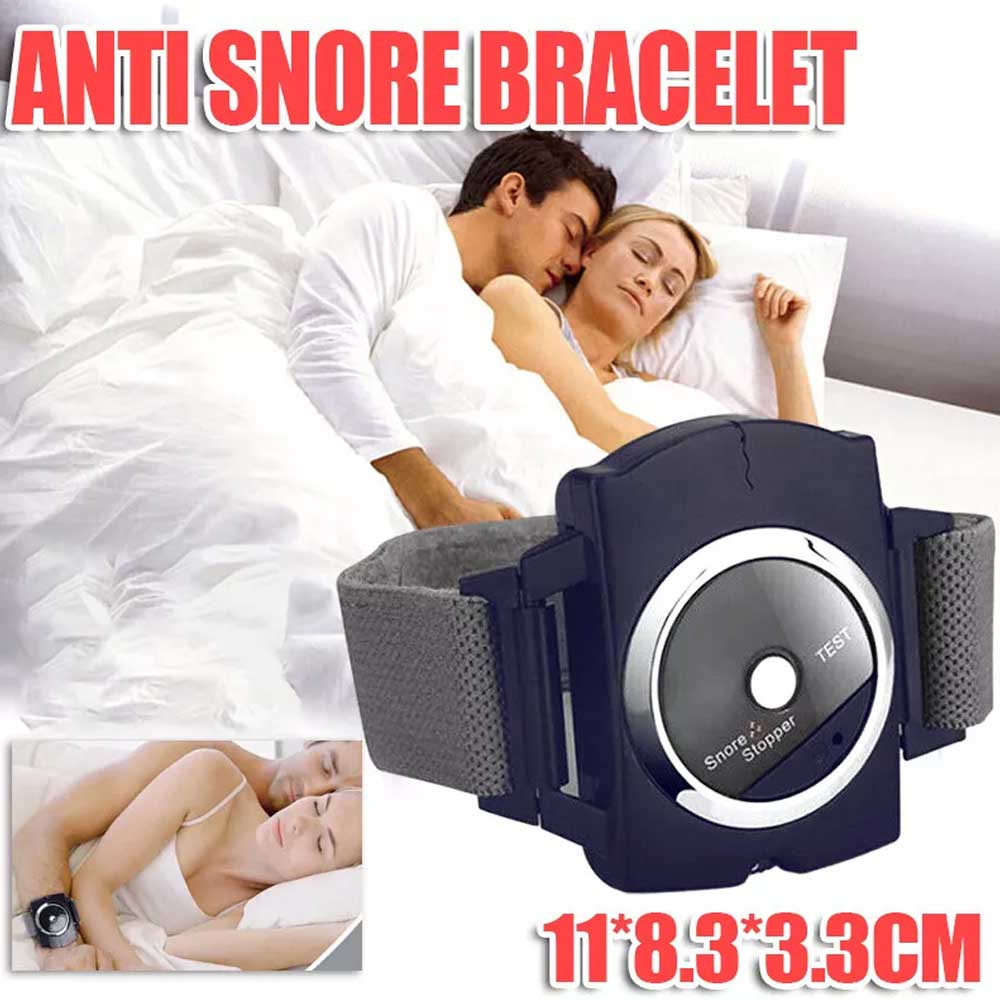 Anti-Snoring Wristband Sleep Connection Anti Snore Bracelet Snoring Aid Sleeping