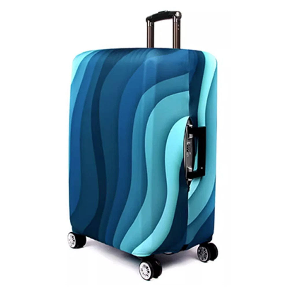 Colorful Travel Trolley Case Cover – Suitcase Protector & Storage Cover (25–28 Inch)