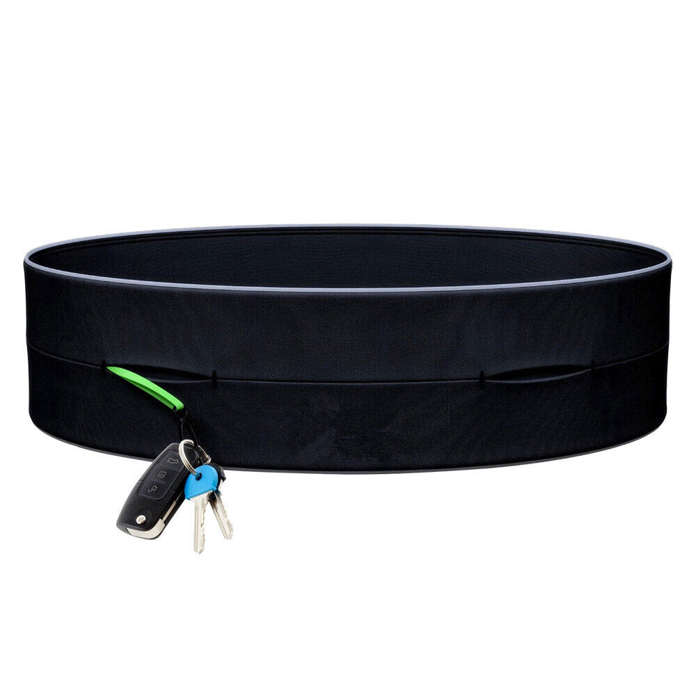 Hot Expandable Money Travel Fitness Sports Waist Belt Wallet Bag Hiking Running