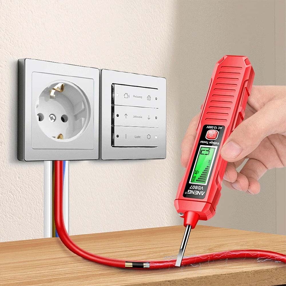 Non-Contact Voltage Tester Pen AC Sensor Power Alert 12-300V Electric Detector