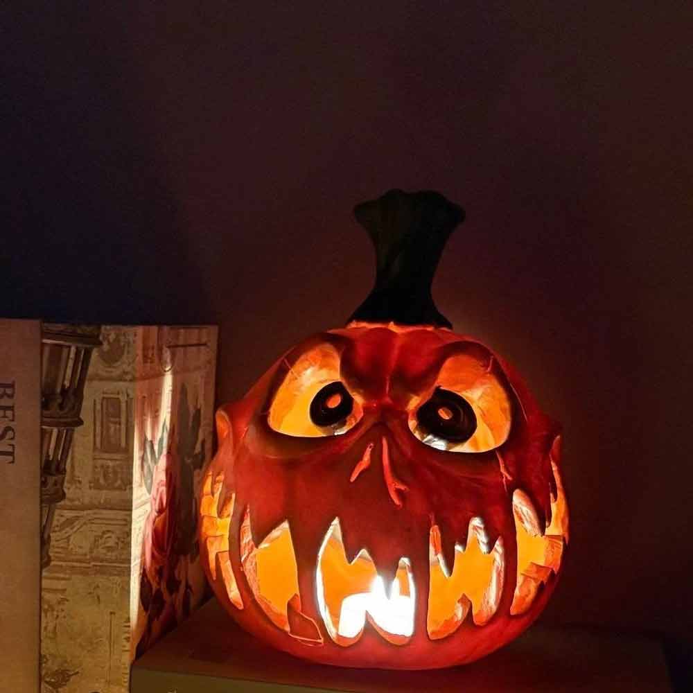 LED Halloween Pumpkin – Decorative Lantern Prop for Party & Home
