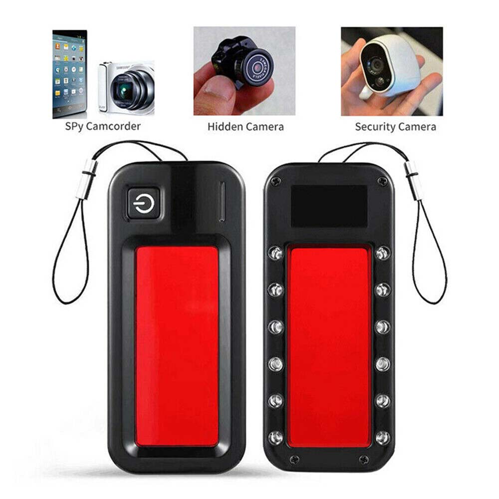 Portable Anti-Spy Hidden Camera Laser Detector Spy Camera Finder With LED Light