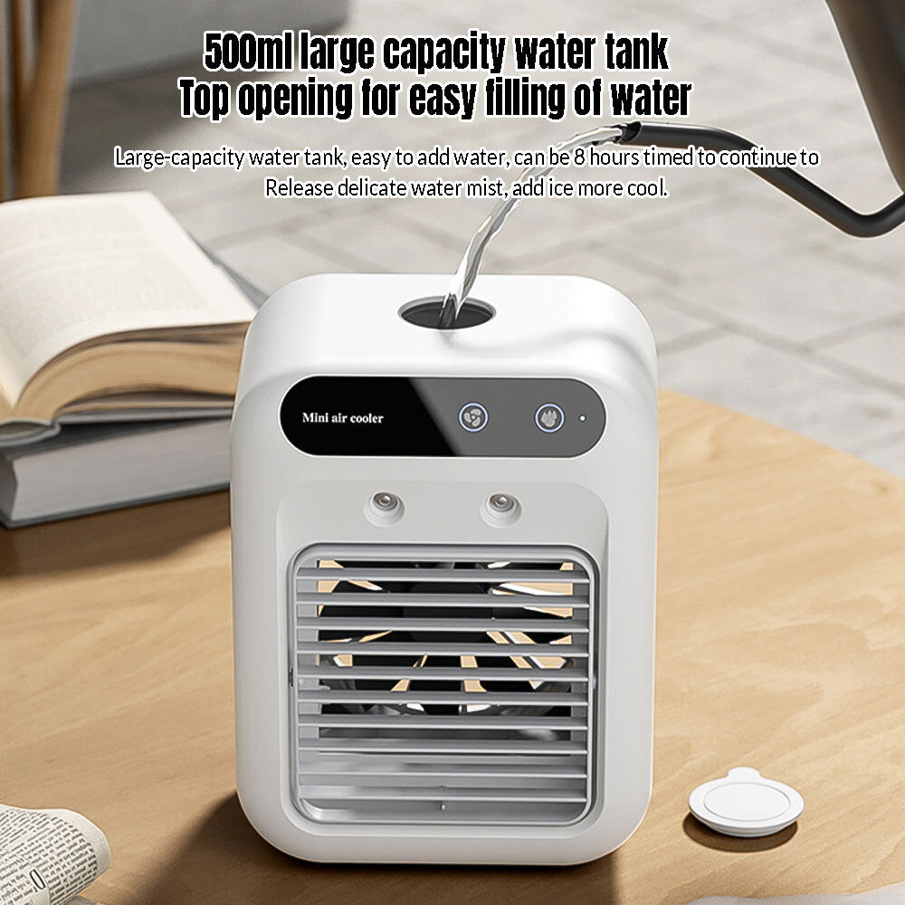 Portable Air Conditioners Personal Cooling Fan Cool Mist Fan for Bedroom Camping