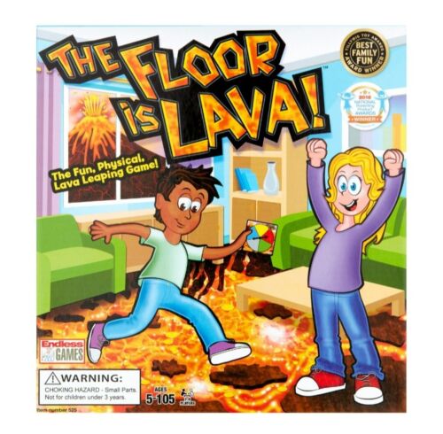 The Floor is Lava! Game – Interactive Kids & Family Activity with Foam Stepping Stones