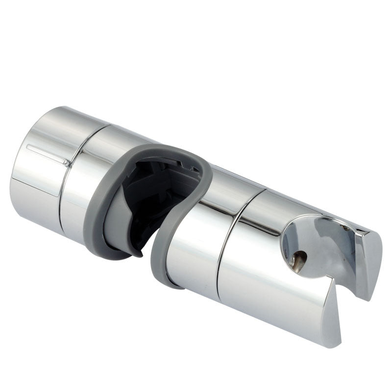 Adjustable Bathroom Shower Riser Rail Head Holder Hose Slider Clamp Bracket