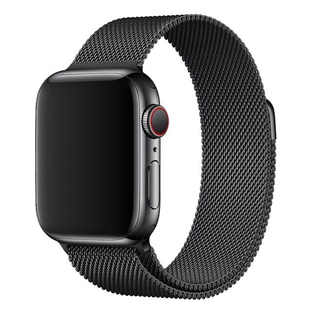 For Apple watch metal Correa stainless steel bracelet iwatch series 7 6 SE 5 4 3