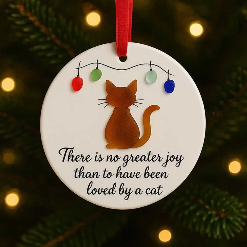 2pcs 3D Sea Glass Art Pet Ornament Hanging Sea Glass Decoration Christmas Tree