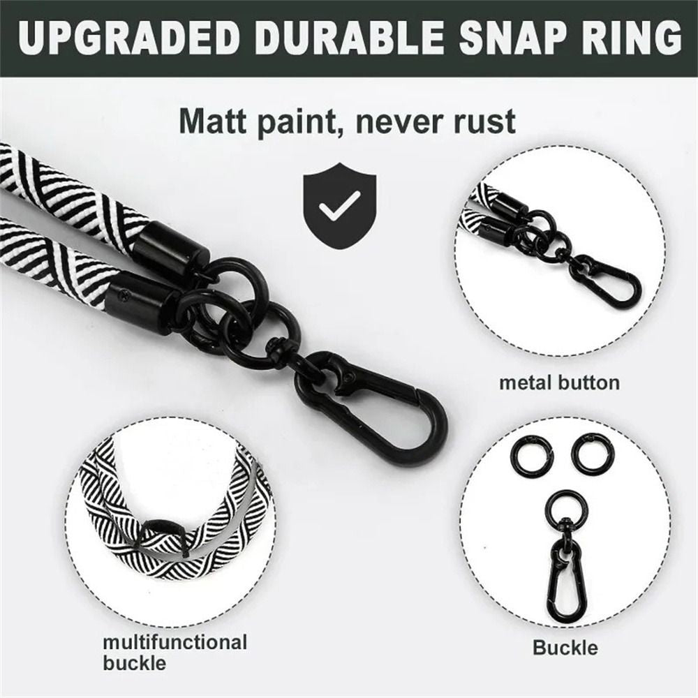 Adjustable Crossbody Phone Lanyard Hanging Phone Neck Strap Mobile Phone Strap