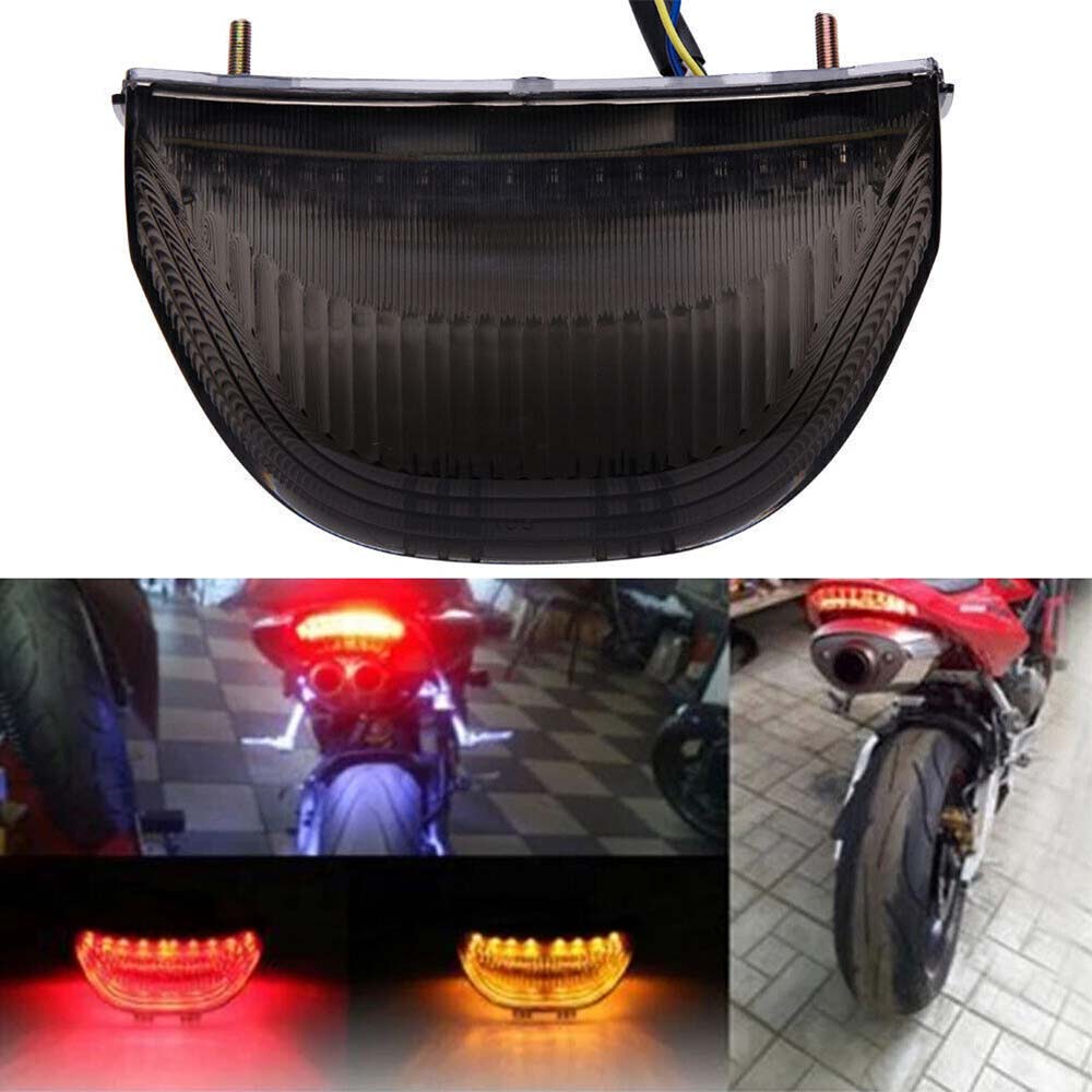 Smoke LED Rear Brake Tail Light For Honda CBR600RR 2003-2006 CBR1000RR 2004-2007