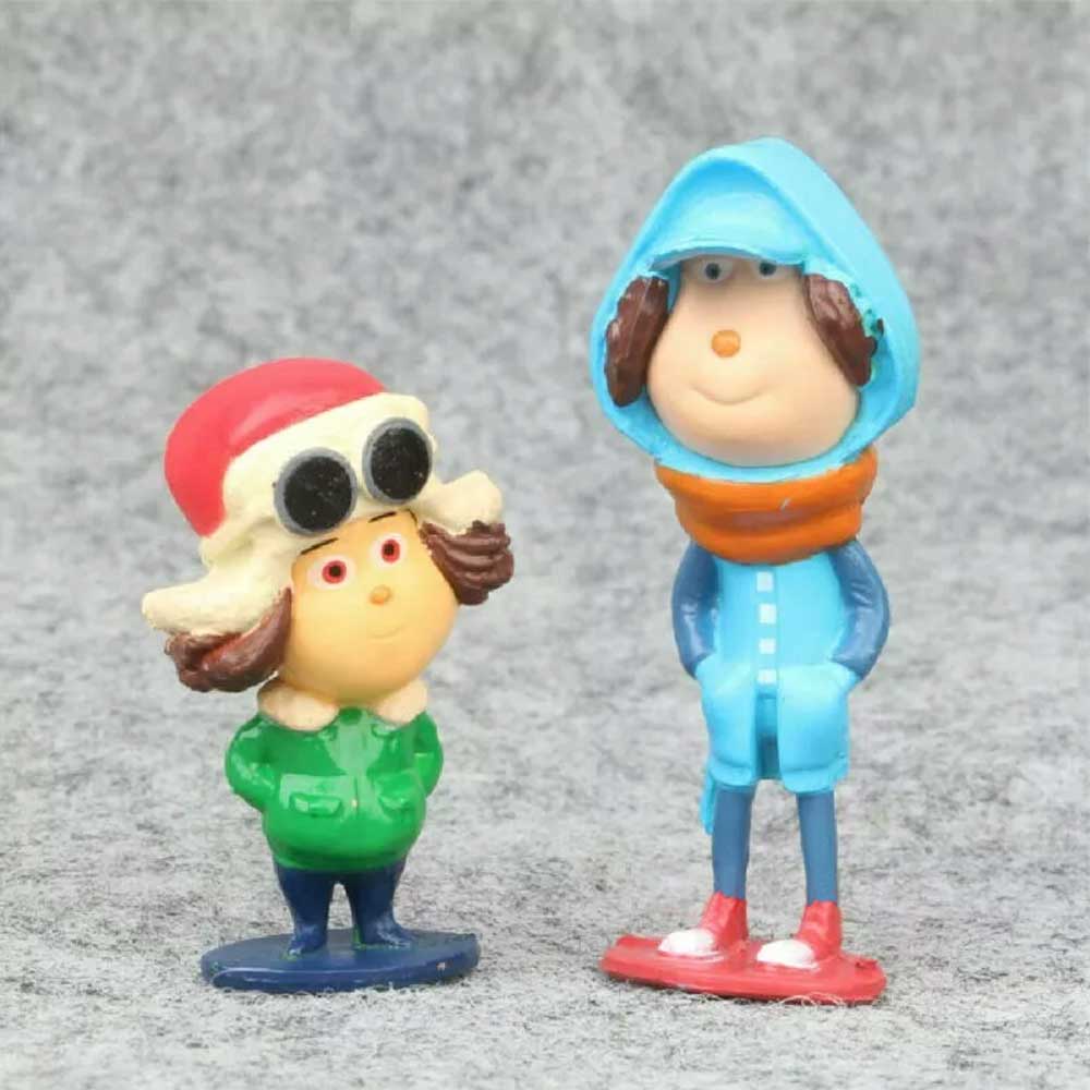 12Pcs How the Grinch Stole Christmas Cartoon Action Figure Kids Toy Doll Gifts