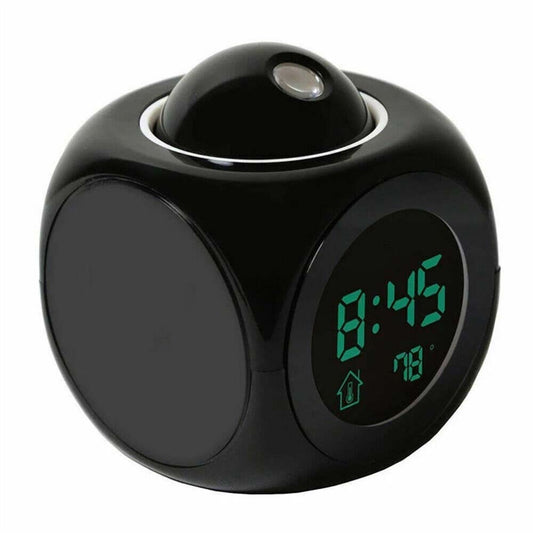 LED Display LED Projection Clock Temperature Projector Alarm Smart Time Digital