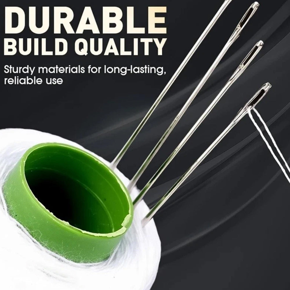 37Pcs All-in-One Sewing Kit Portable Needle & Thread Set Hand Repair, Embroidery & Craft Tools for Beginners to Pros