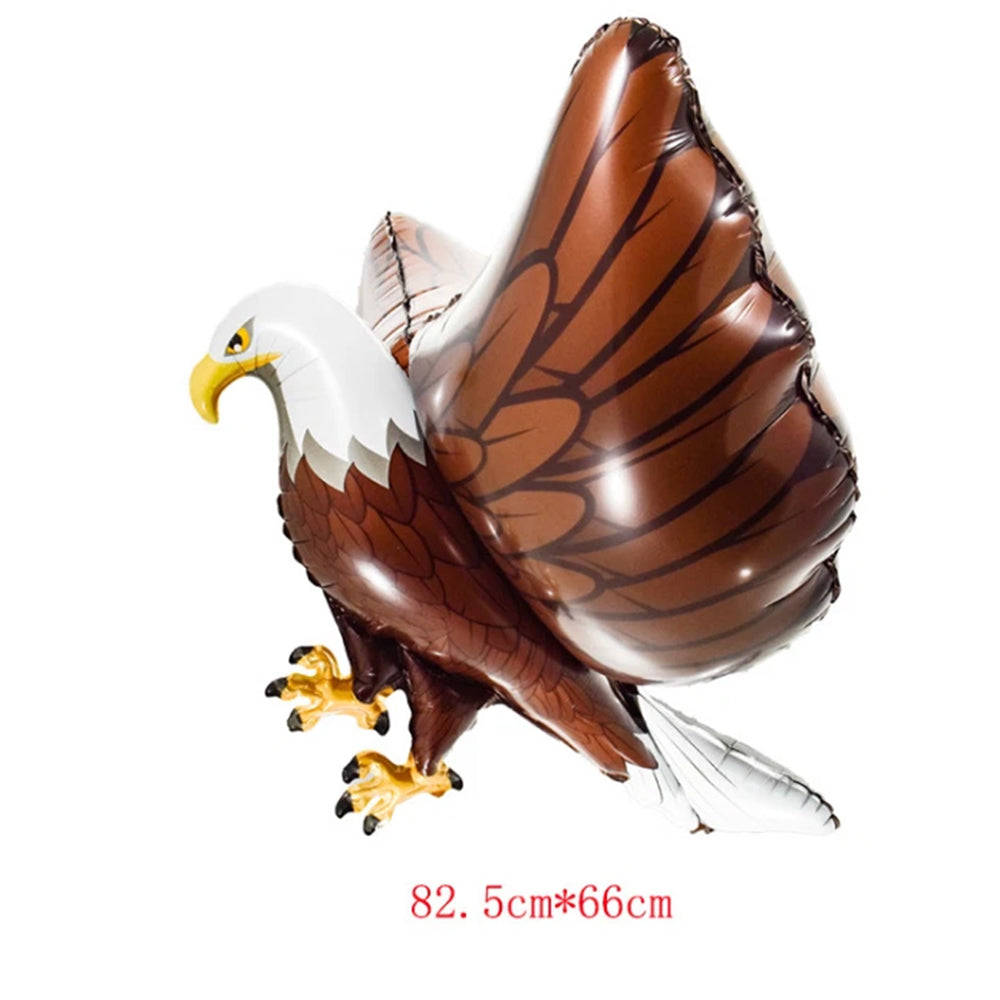 Hawk Foil Balloon 2PCS – 3D Eagle Balloon for Zoo & Jungle Party Decoration