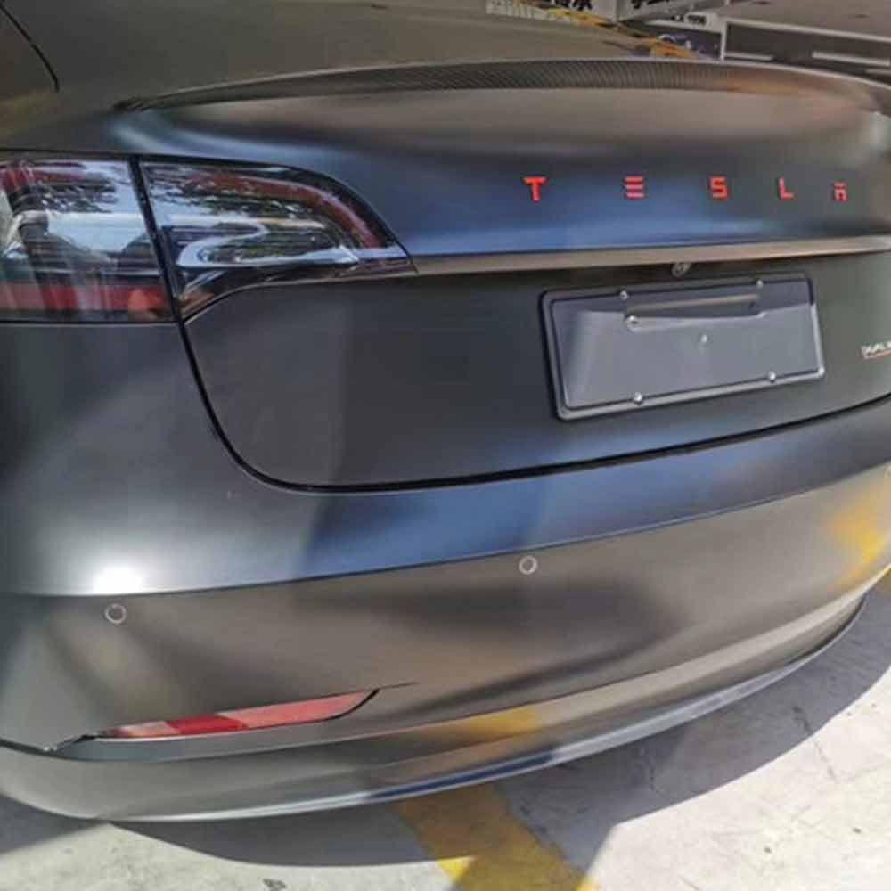 3D Trunk Letters Tailgate Rear Emblem Adhesive Badge for Tesla Model 3 Y X S