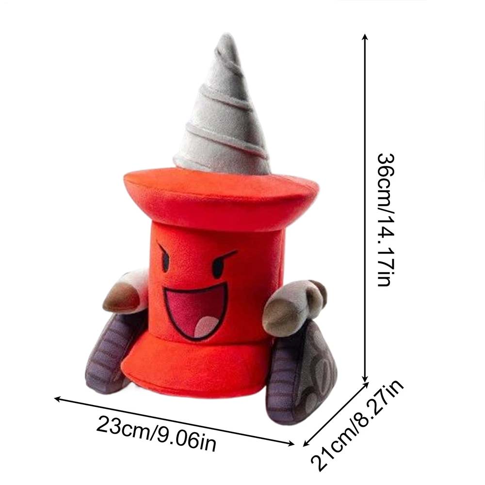 Cartoon Plush Doll - 14 Inch Soft Stuffed Toy for Fans Home Decor & Gift Collection