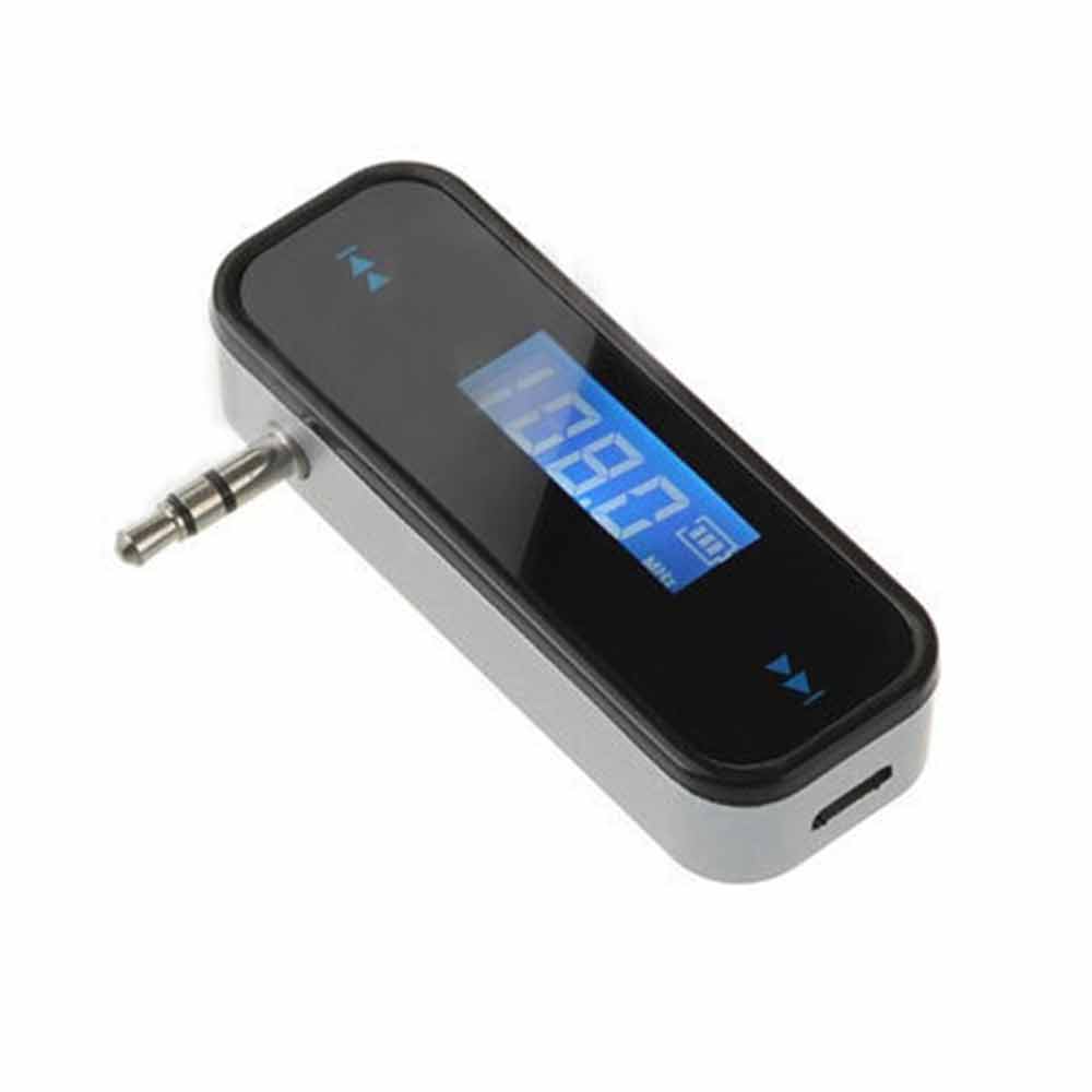 3.5mm Car Wireless MP3 FM Transmitter Handsfree Radio For Mobile phone universal