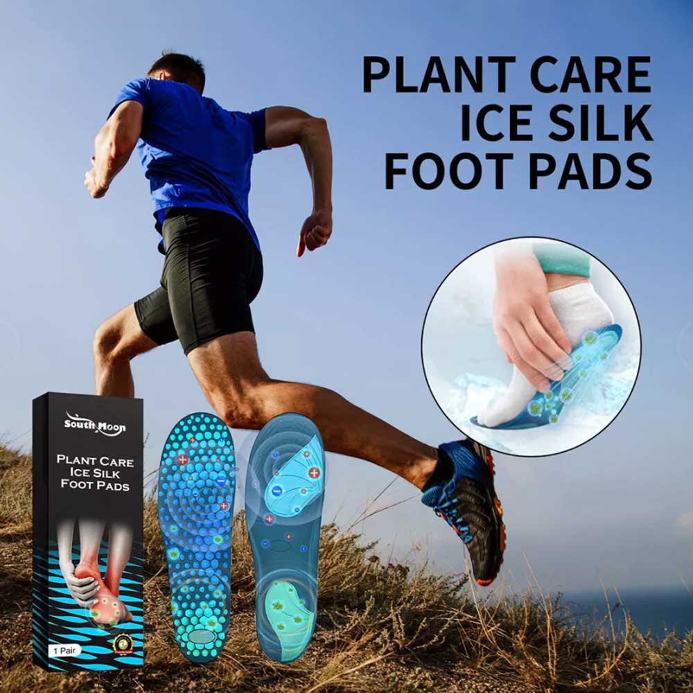 Plant Care Ice Silk Foot Pads,Oveallgo Plant Care Ice Silk Foot Pads