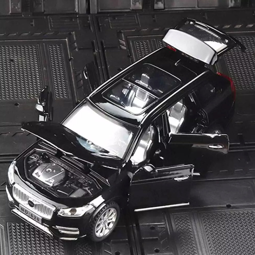1:32 For Volvo XC90 Alloy Diecast Car Model Toy Vehicle Pull Back Sound Light Toys