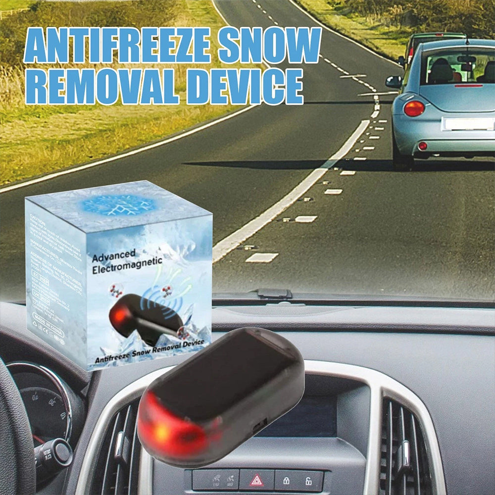 2PC Electromagnetic Windshield Defrosters - Portable Anti-Ice & Snow Remover