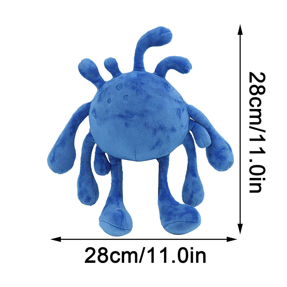 30cm Cute Strange World Blue Creature Splat Stuffed Plush Doll Toy Kids Gift