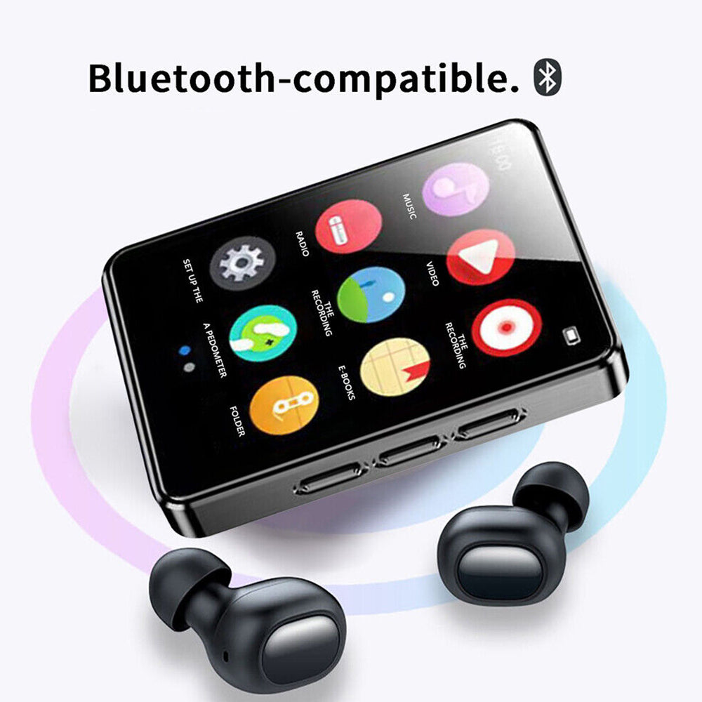 Full Touch Screen Bluetooth MP4/MP3  Music Player FM Radio Recorder TF Card