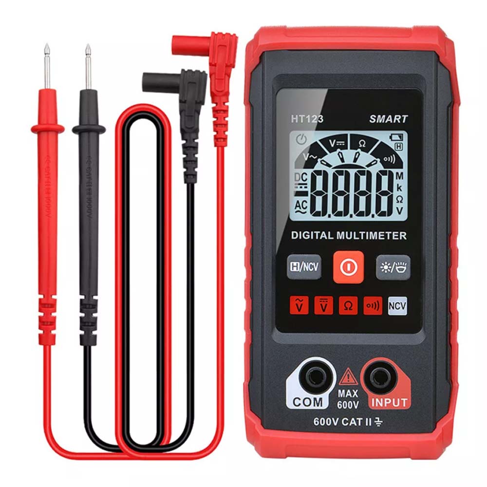 Digital Multimeter, Auto-Ranging Voltmeter,Tm-510 4000 Counts,Smart Measurement