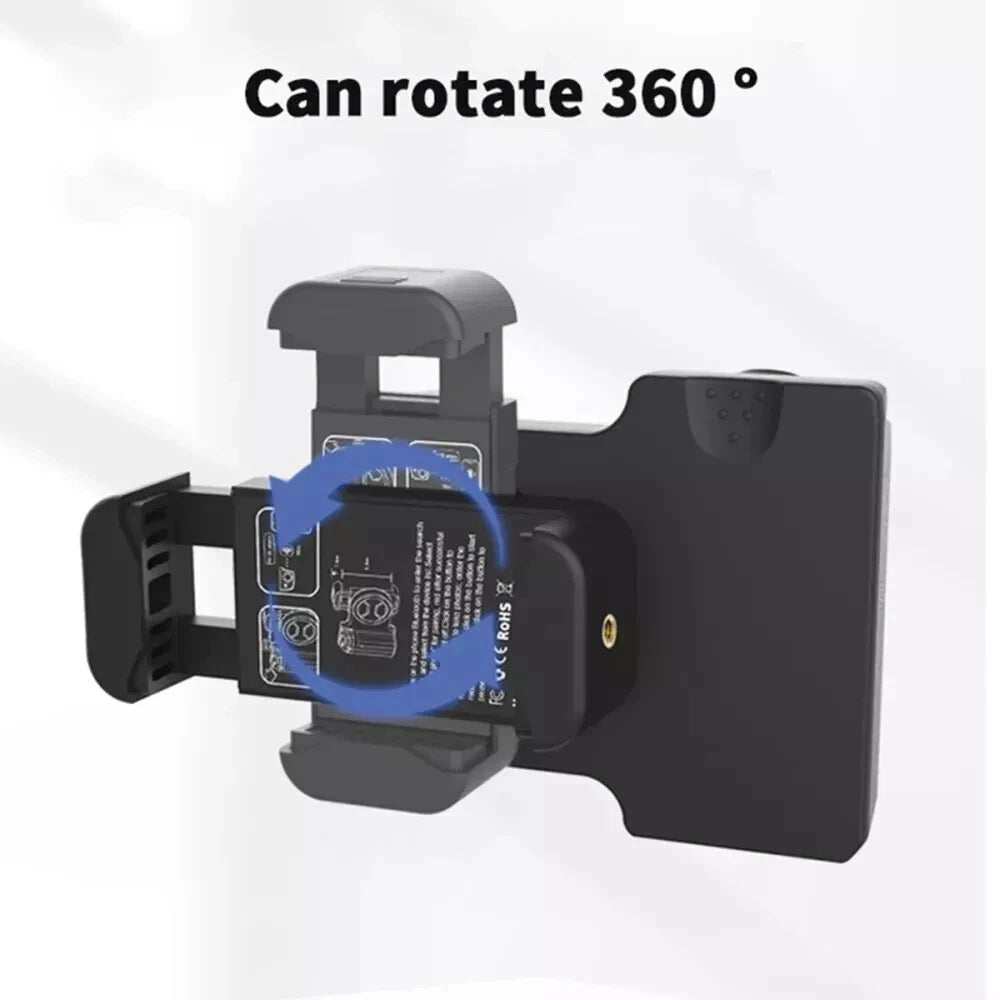 Smartphone Camera Grip – Bluetooth Shutter Selfie Stabilizer Handle for Phones