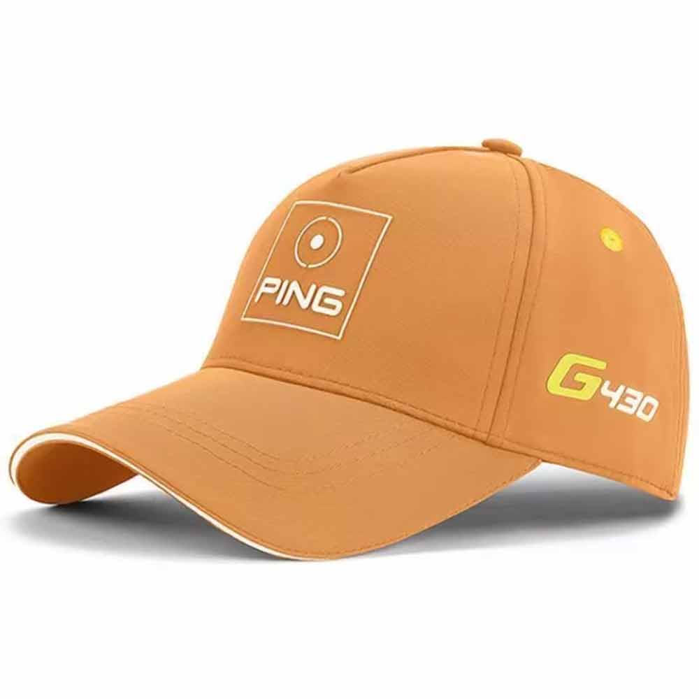 Fashion Casual Visor Hat PING Classic Men Summer Golf Quick drying breathable hat