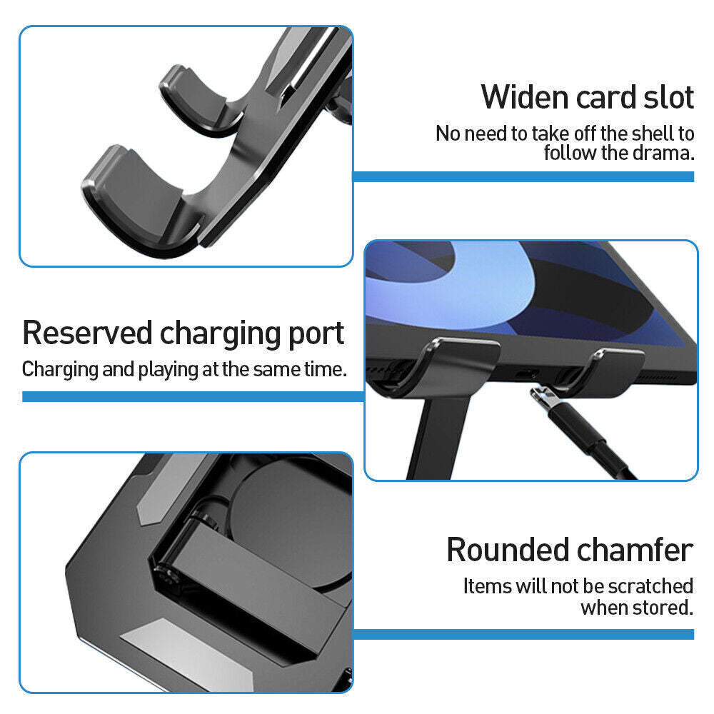 Portable Metal Desktop Swivel Tablet Stand Holder Laptop Riser for iPad/Pro/Air