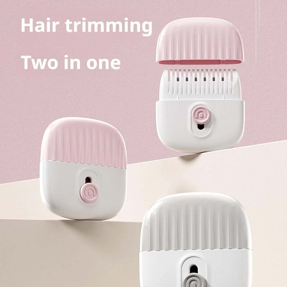 2-in-1 Hair Cutting & Styling Comb – Trim Bangs & Flyaways