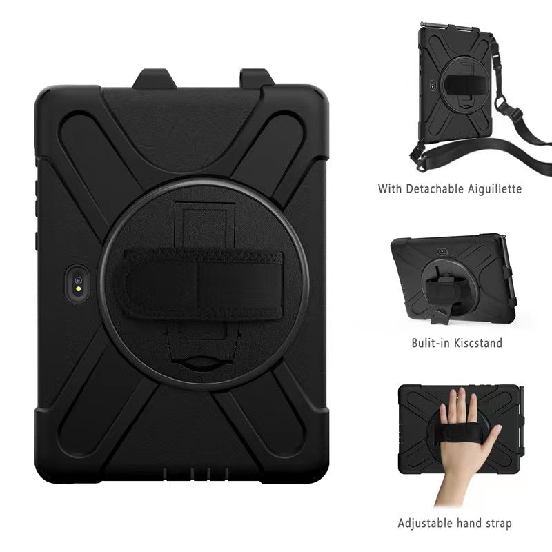 Rugged Case with Pen Holder for Galaxy Tab Active 5 Pro/Active 4 PRO 10.1" (2022)/ Active Pro 10.1" (2019)