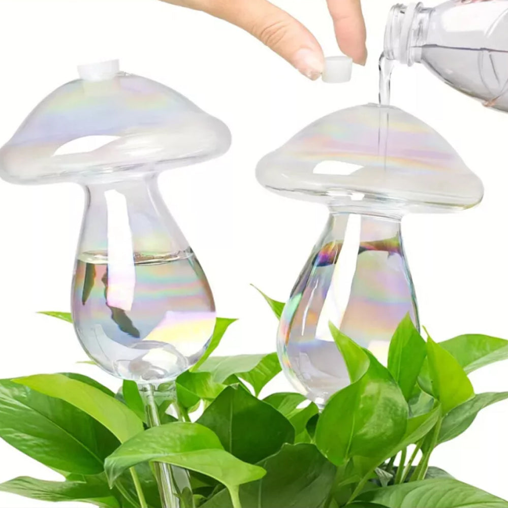 4 Pcs Plant Waterer Self Watering Spikes Plant Watering Globes Flower Spikes