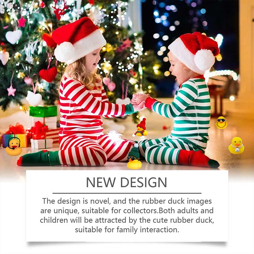 2025 Rubber Duck Advent Calendar | 24-Day Christmas Countdown with Unique Collectible Duck Toys