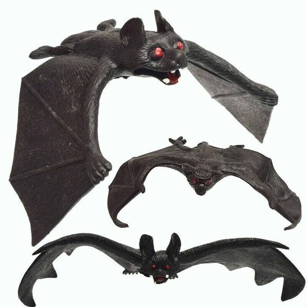 Halloween Hanging Bats – 24cm Party Decoration, Trick Toy Gags Joke Pendant
