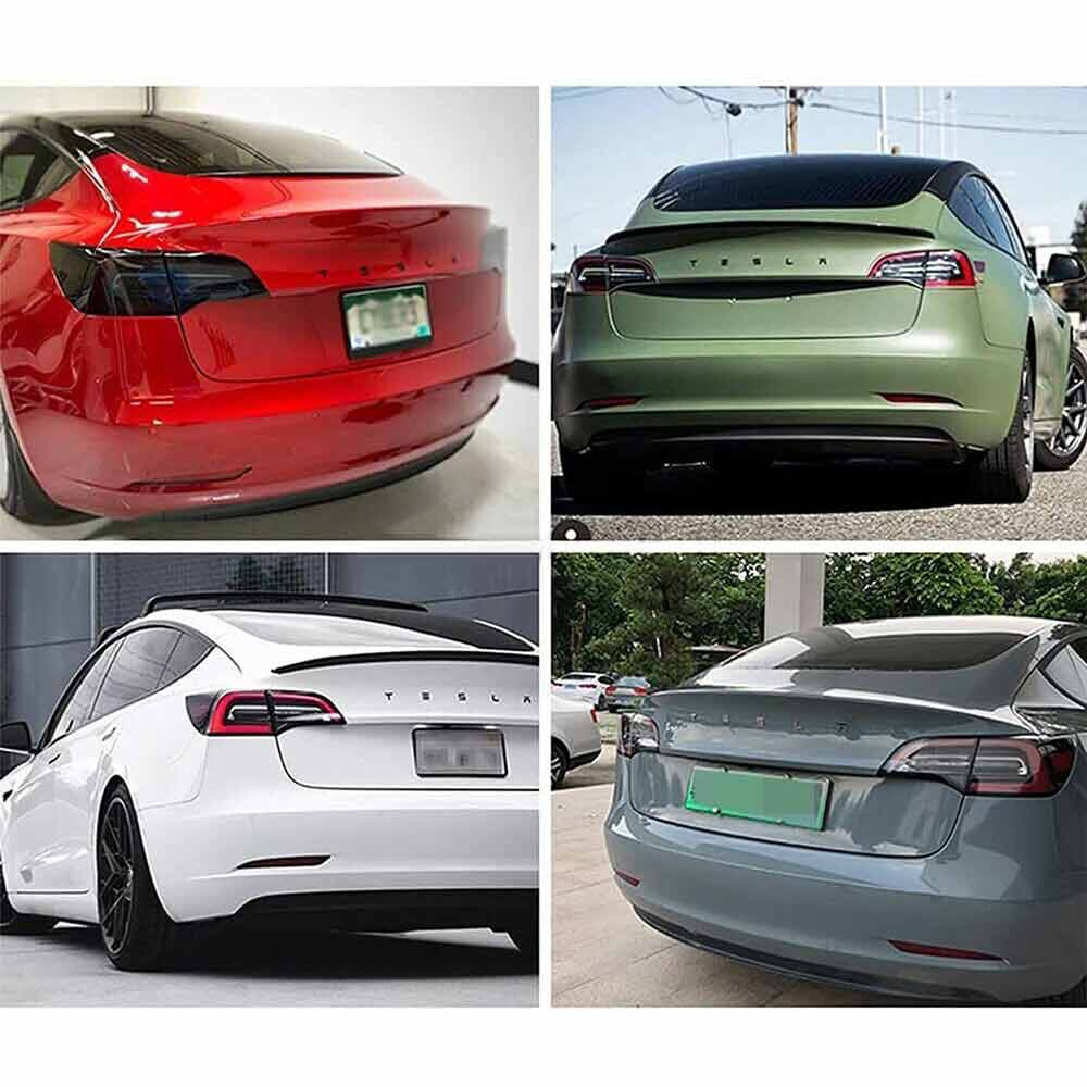3D Trunk Letters Tailgate Rear Emblem Adhesive Badge for Tesla Model 3 Y X S