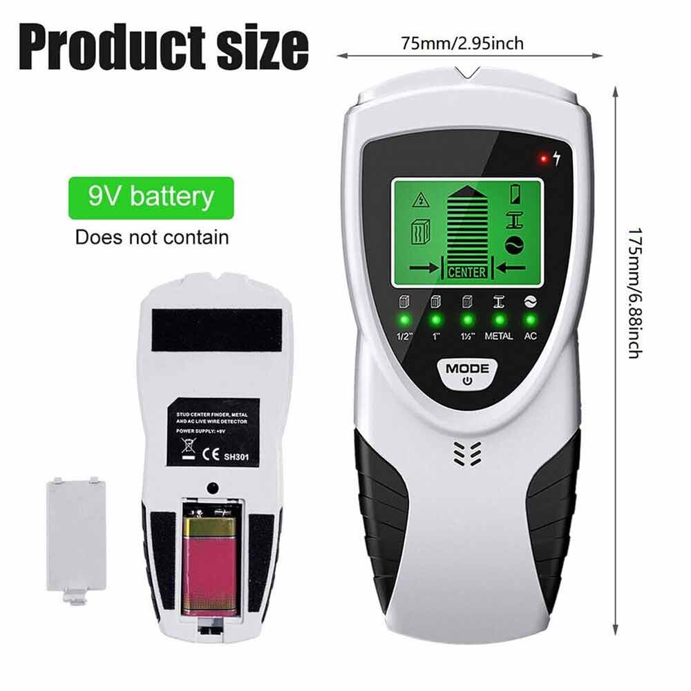 Wall Detector Edge 5 in 1 Stud Finder Electronic Stud Sensor Beam Joist Finder