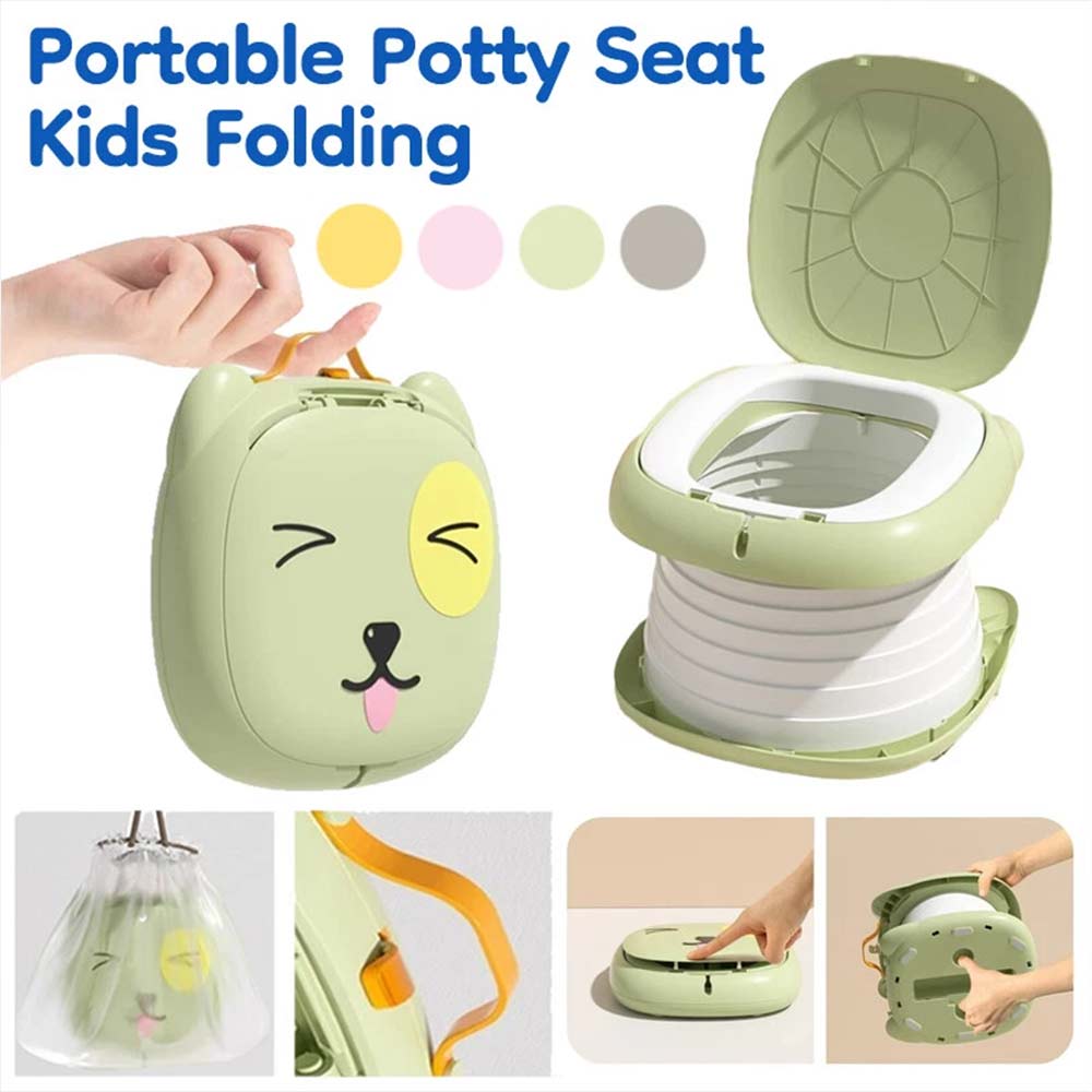 Training Potty Seat for boys and girls- Portable Folding Camping Toilet Chair for Travel