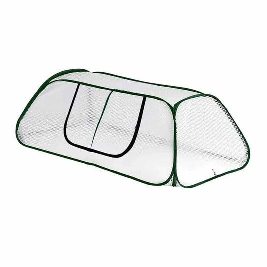 Garden Mesh Plant Cover – Pop-Up Raised Bed Row Cover with Storage Bag