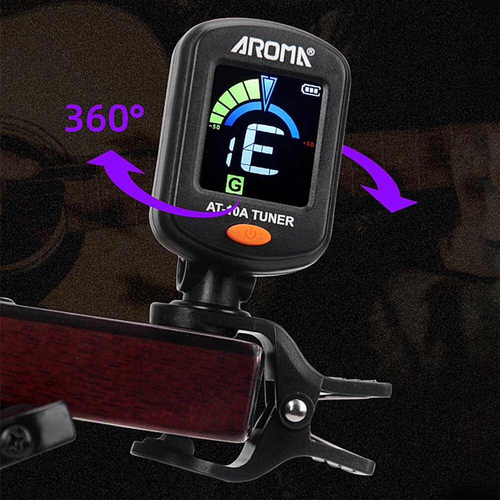 Guitar Tuner Rechargeable Digital Electronic Tuner Acoustic Guitar Tuner Violin