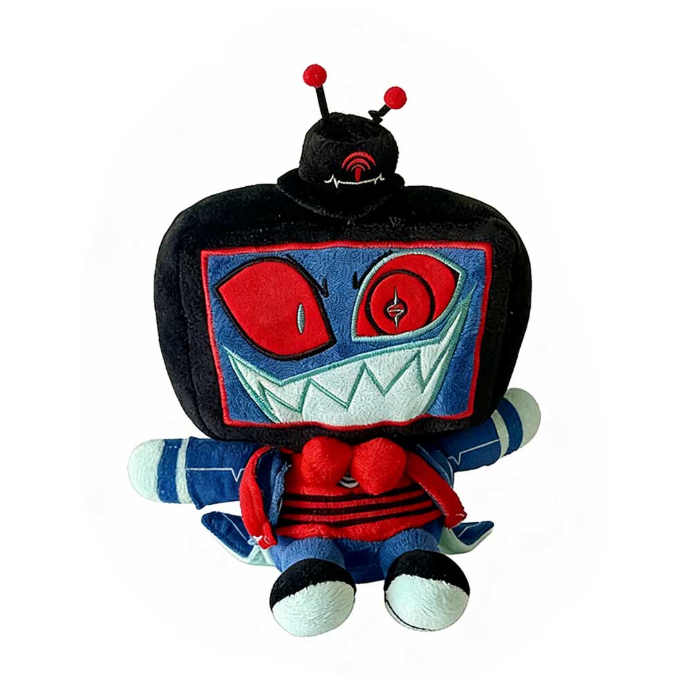 Blue Hazbin Hotel Vox Plush Toy - Character Doll Gift for Fans