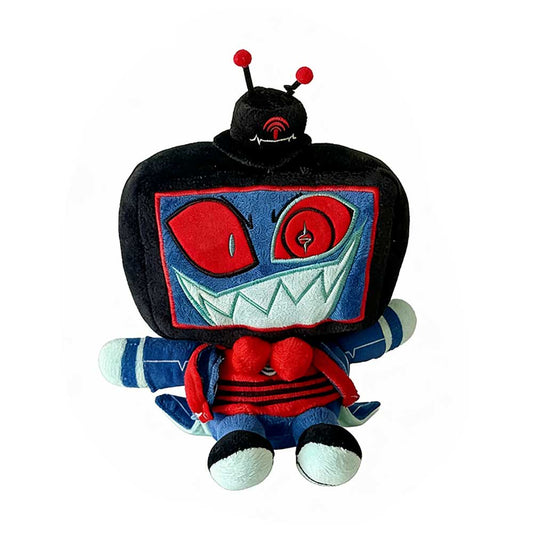 Blue Hazbin Hotel Vox Plush Toy - Character Doll Gift for Fans