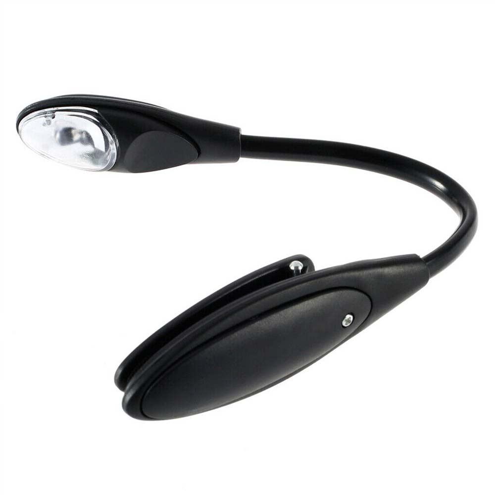 Mini Flexible Clip-On Bright Book Light Laptop LED Book Reading Lamp