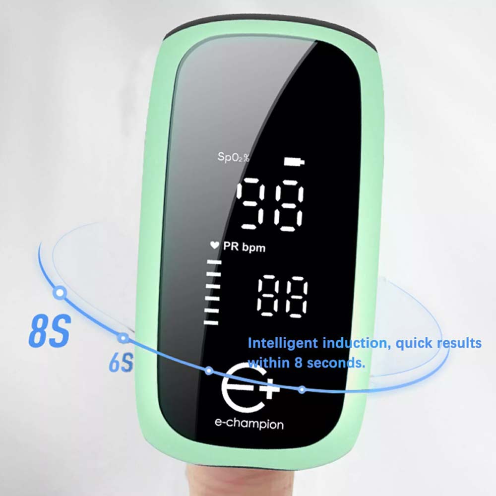 OLED Finger Pulse Oximeter Rechargeable Blood Oxygen SpO2 Monitor Heart Rate
